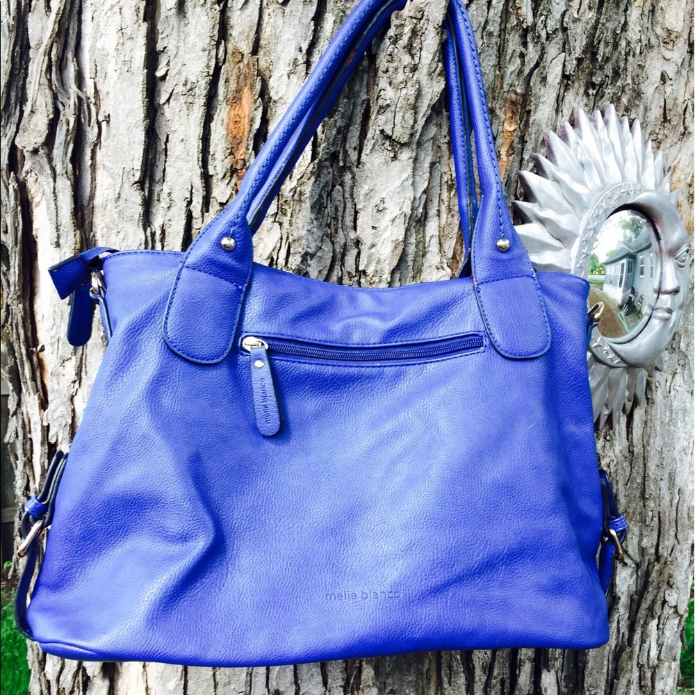 💙Melie Bianco Edgy Electric Blue Hobo💙 - Picture 2 of 5